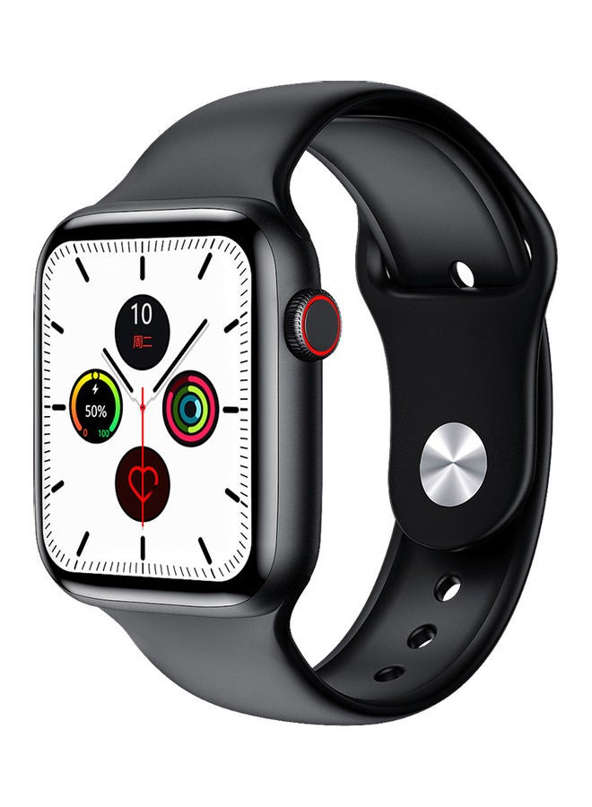 Compare 44Mm Full Screen  Smartwatch Black at KSA Price