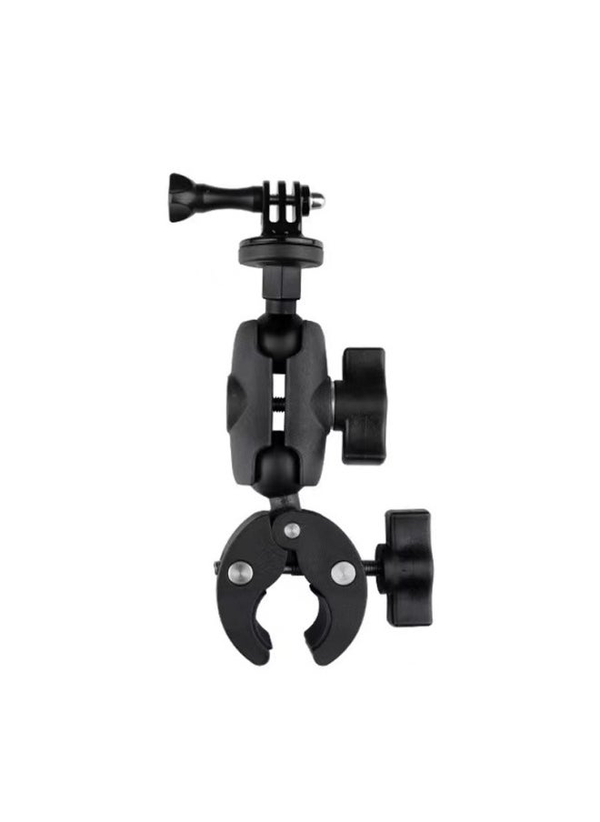 Compare Suitable For Gopro Sports Camera Bracket Motorcycle Rearview Mirror Riding Recorder Fixed Strong Clip BracketColor:Short Powerful Clamp Bracket at KSA Price