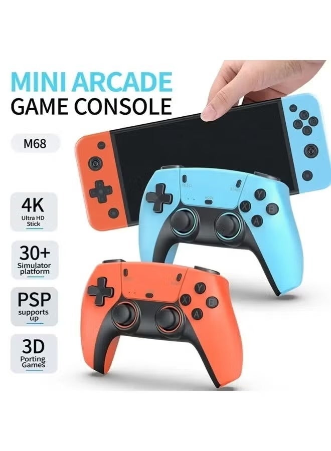 M68 4K Mini Arcade Retro Gaming Console with…