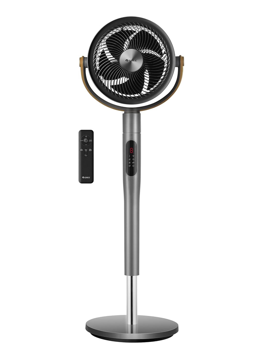 Compare Air Circulation Fan Oscillation, 8 Speed, Plasma generator, With Remote 55 W GCF2305BAG5 Grey at KSA Price