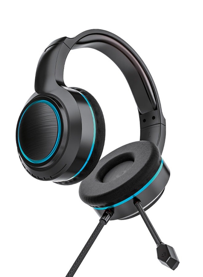 SEEKEN Annihilator Wired Gaming Headset - Blue…