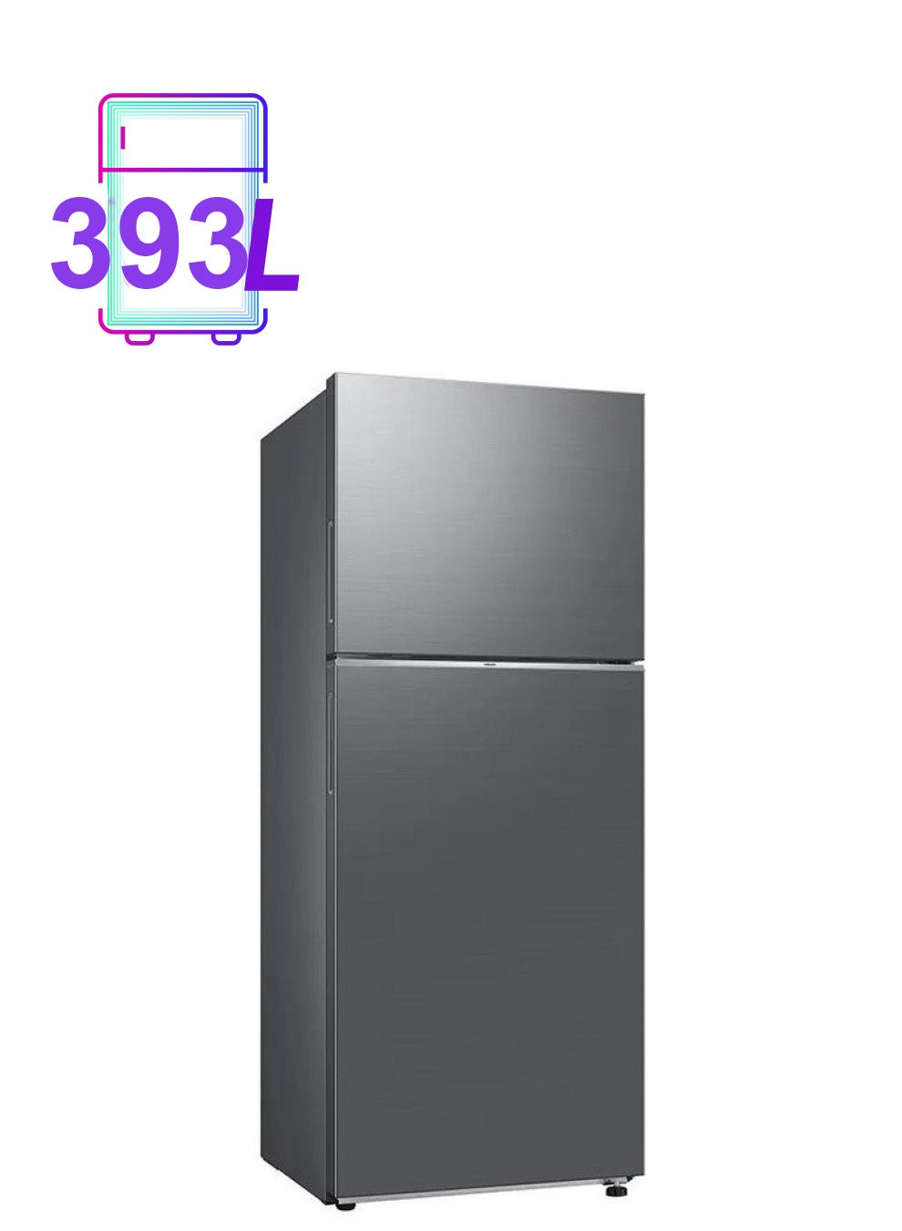 Compare 393L Net Capacity Top Mount Frost Free Freezer Refrigerator With Optimal Fresh+ And Space Max, Digital Inverter Compressor RT38CG6404S9AE 388.0 L RT50CG6404S9 Silver at KSA Price