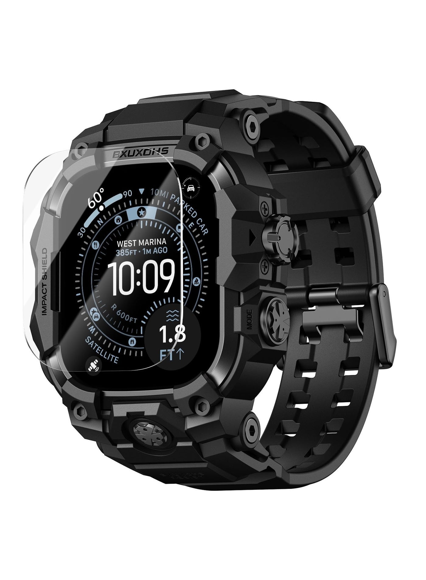 Rugged Case and Band for Apple Watch Ultra4/Ultra…