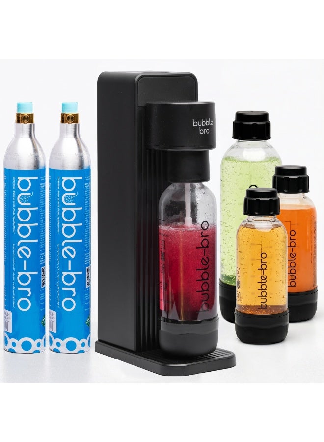 bubble-bro Versa Soda Maker Family Pack - with…
