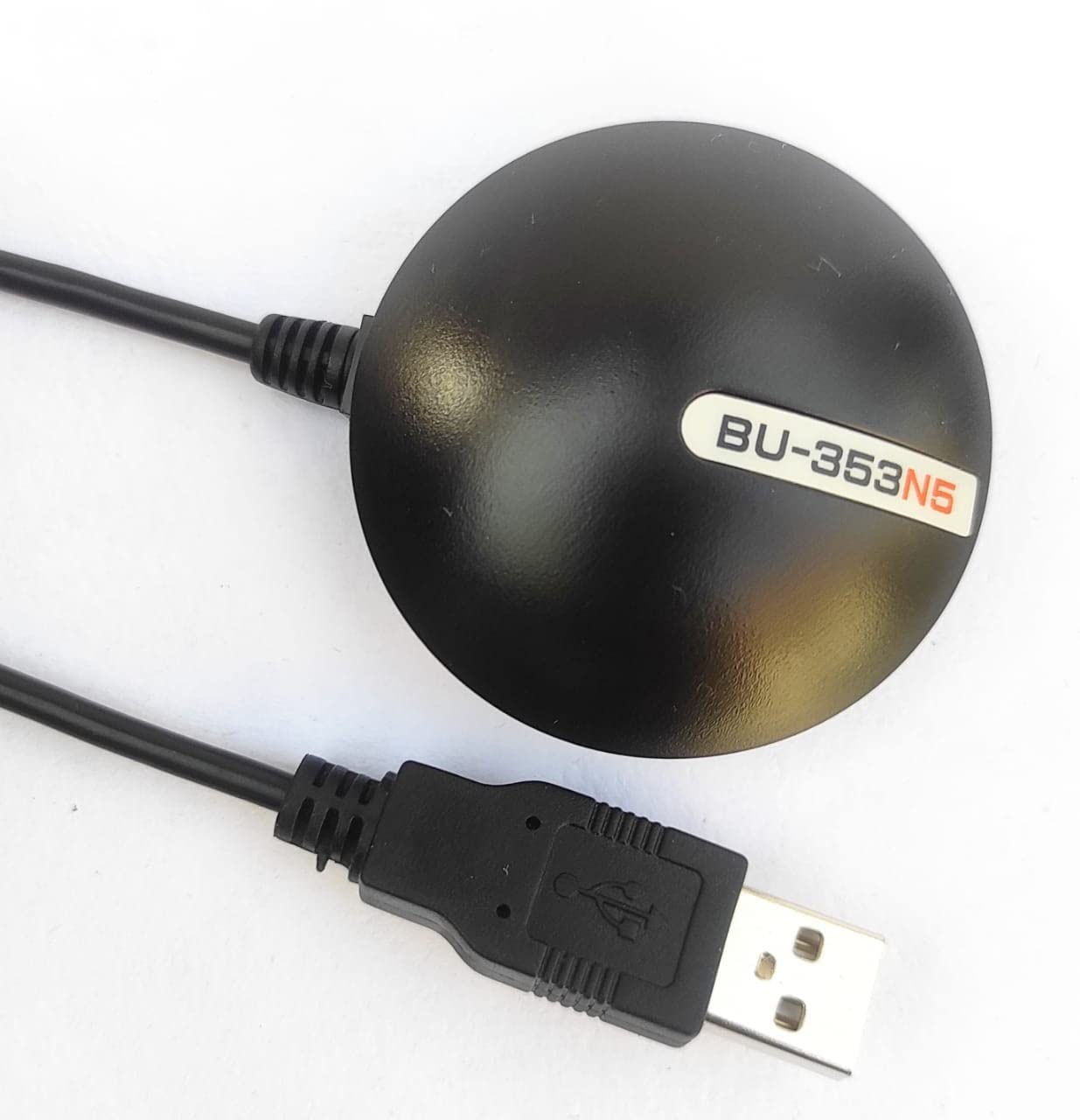 Compare Radium GStar BU353N SiRF Star IV Waterproof USB GPS Receiver | AADHAAR GPS | Built in Magnet Mount | US GlobalSat | 180G | Black at KSA Price