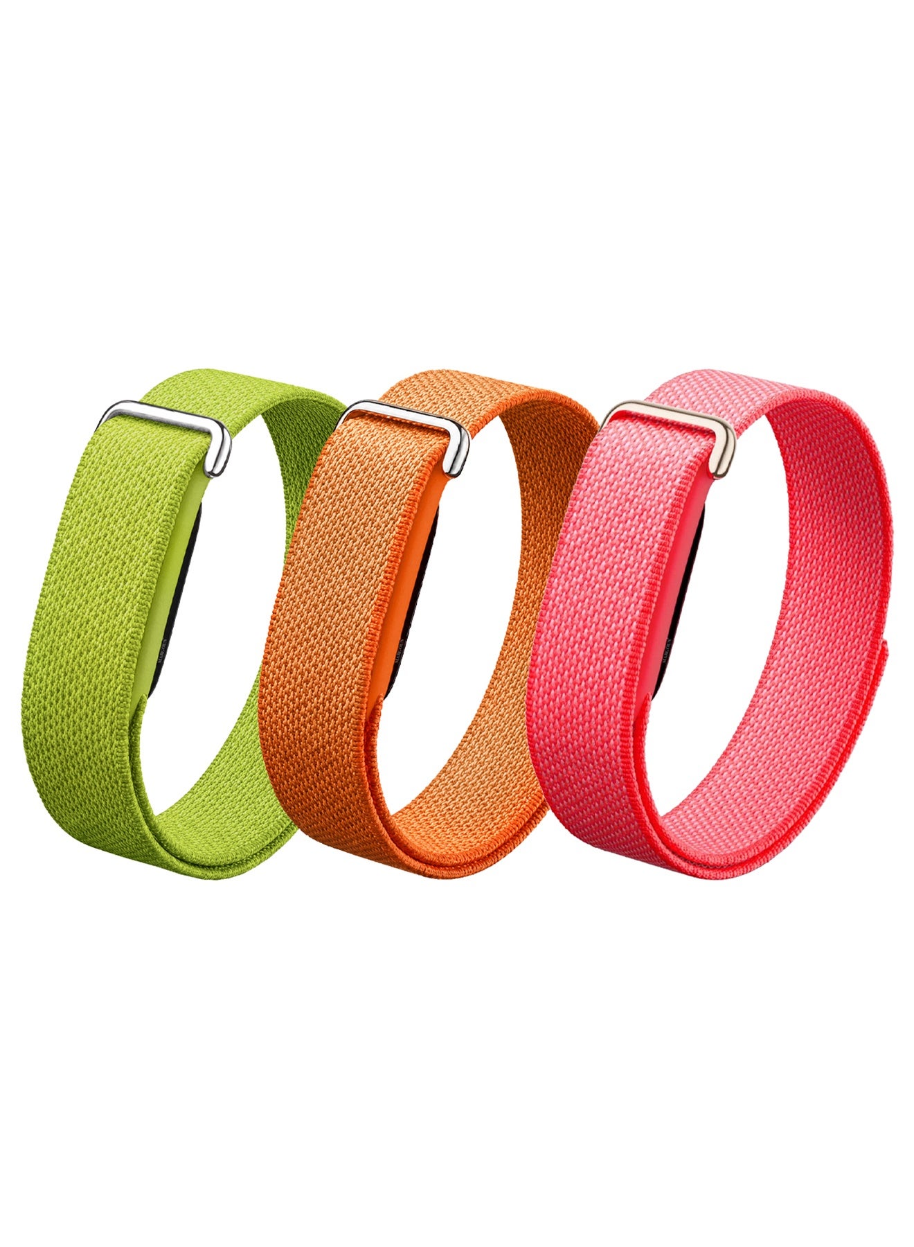 Compare 3 PACK Woven Nylon Sport Loop Band for Fitbit Air – Breathable Elastic Replacement Strap with Secure HookandLoop Fastener – Comfortable Lightweight Wristband    Multicolor B Multi 3B at KSA Price