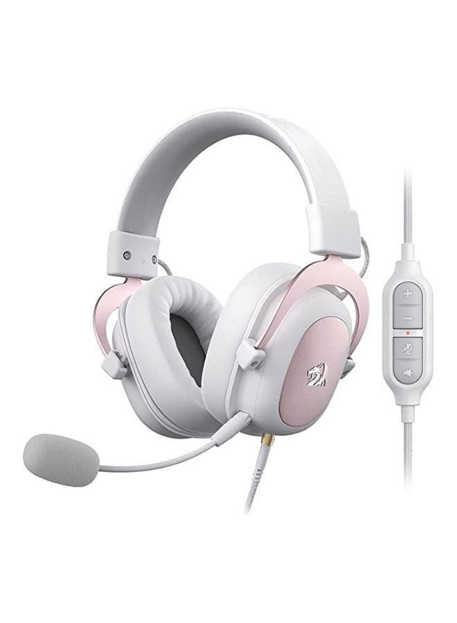 Redragon H510 Zeus White Wired Gaming Headset -…