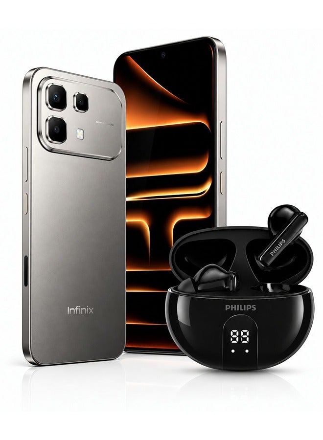 Compare Note 60  6.78inch Dual SIM 5G Mist Titanium 16GB 8+8 RAM 256GB + Earbuds  Middle East Version at KSA Price