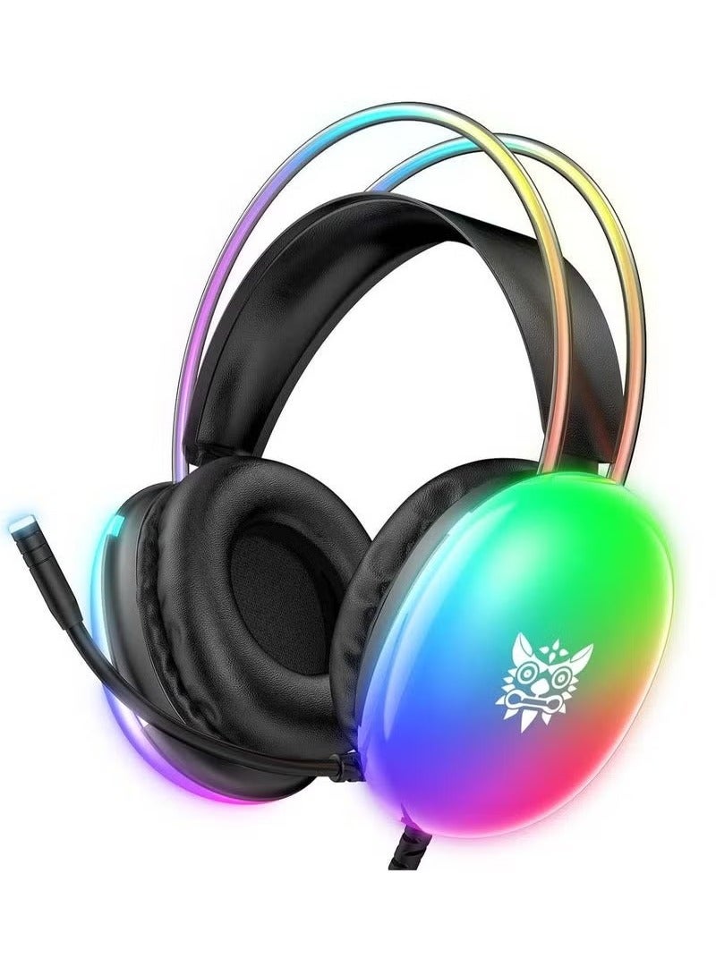 Compare X25 Gaming Headset – Wired OverEar Gaming Headphones with Mic, NoiseCancelling, Comfortable Fit, for PS4, PS5, Xbox One, Xbox Series XS, Nintendo Switch, PC, HighQuality Sound, Clear Voice Communication, Gaming Headphones for Ultimate Experience at KSA Price