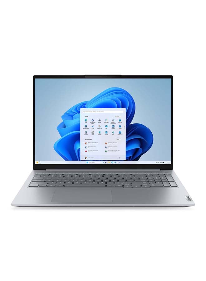 Compare ThinkBook 16 Laptop With 16 Inch WUXGA 1920x1200 Display, Core Ultra 7 255H Processor32GB RAM DDR51TB SSDIntel Arc GraphicsWindows 11 Pro EnglishArabic Arctic Grey at KSA Price