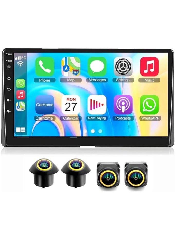 Compare Android Car Stereo for Toyota Sienna 20142017 4GB RAM 64GB ROM Support Carplay, MLink WiFi BT, Radio GPS, 9 Inch IPS.QLED, Fast interface, Touch Screen with 360D Camera Included at KSA Price