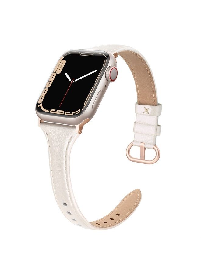 Leather Band Compatible for Apple Watch 38mm 40mm…