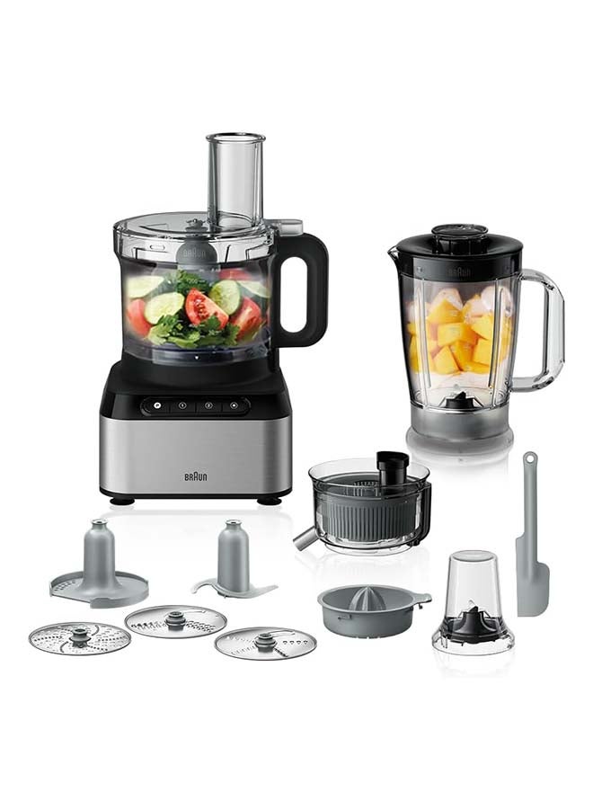 Food Processor 12 in 1, 800W, 2 Speeds,…
