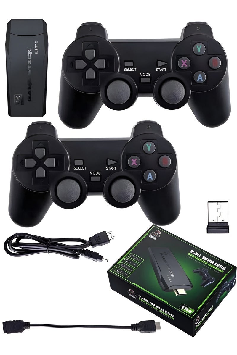 Integrated retro 4K game console with dual 2.4G…