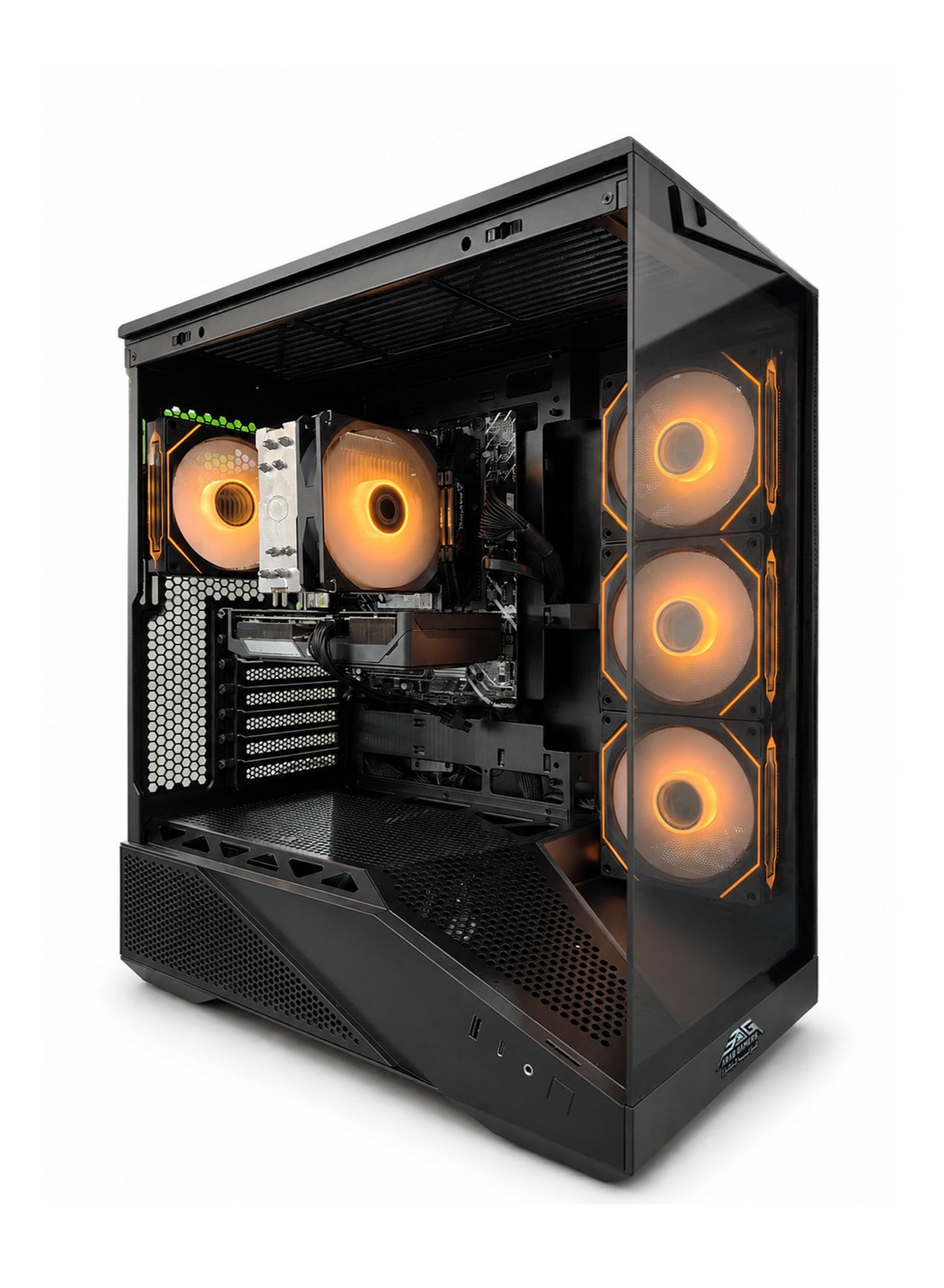 Compare Gaming PC, Intel Core i512400F, RX 580, 16GB RAM, 1TB SSD, Windows 11 Pro, Black Case at KSA Price