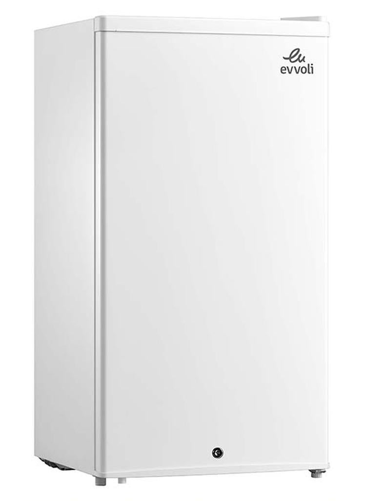 Compare 90L Gross85L Net Capacity Mini Fridge, Mechanical Control, Recessed Handle, Adjustable Legs, Defrost Type 0.68 kW EVRFM90LW White at KSA Price