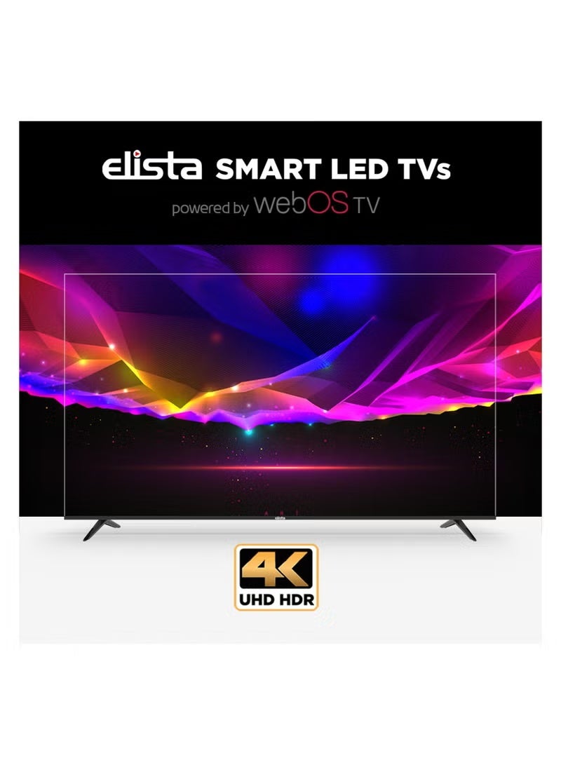 Compare 75Inch 4K Ultra HD Smart LED TV | WebOS Operating System, Magic Remote with Voice Control, Dolby Audio, HDR10, BezelLess Slim Design, Builtin WiFi & Streaming Apps at KSA Price