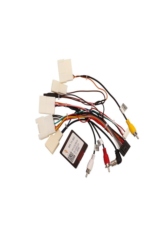 Compare ViaBecs Car Stereo Wiring Harness with Canbus for Toyota Camry RAV4 Corolla Tundra Highlander Radio Wire Harness Power Cable Support 16PIN Android Head Unit JBL Amplifier Backup Camera SWC at KSA Price