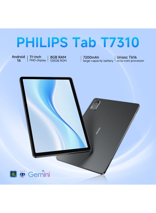 Philips T7310 Tablet 2025 11 inch Android 16…