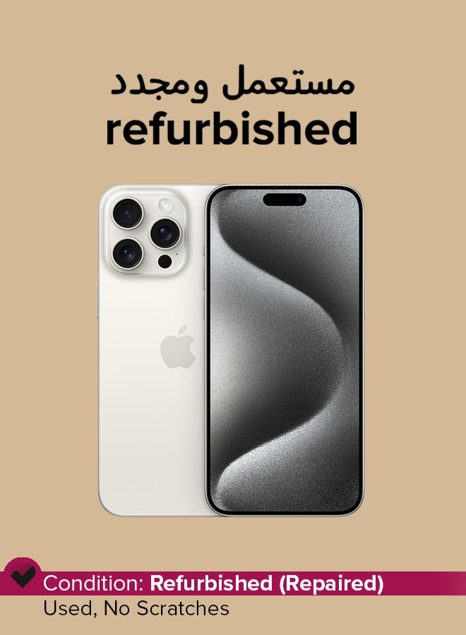 Refurbished - iPhone 15 Pro Max 256GB…