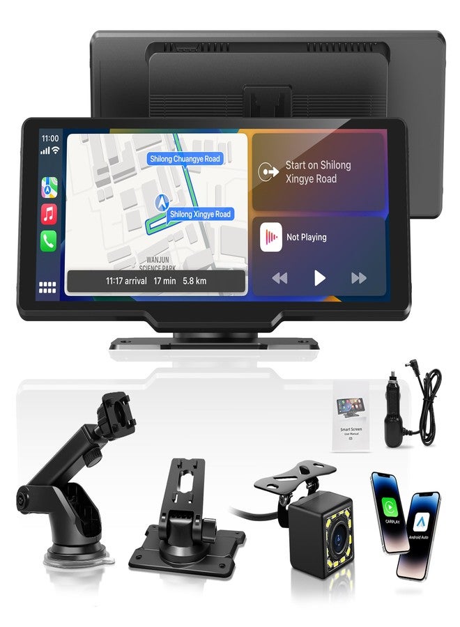 Portable Carplay Screen for Car, 10