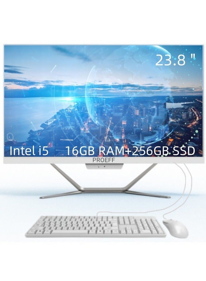 Desktop Cumputer All-In-One PC With 23.8 Inch Display,…