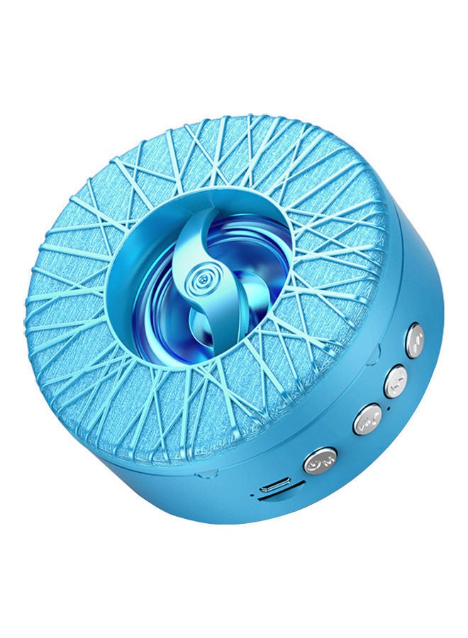 Compare Portable USB Wireless Mini Bluetooth 5.0 Speaker Blue at KSA Price