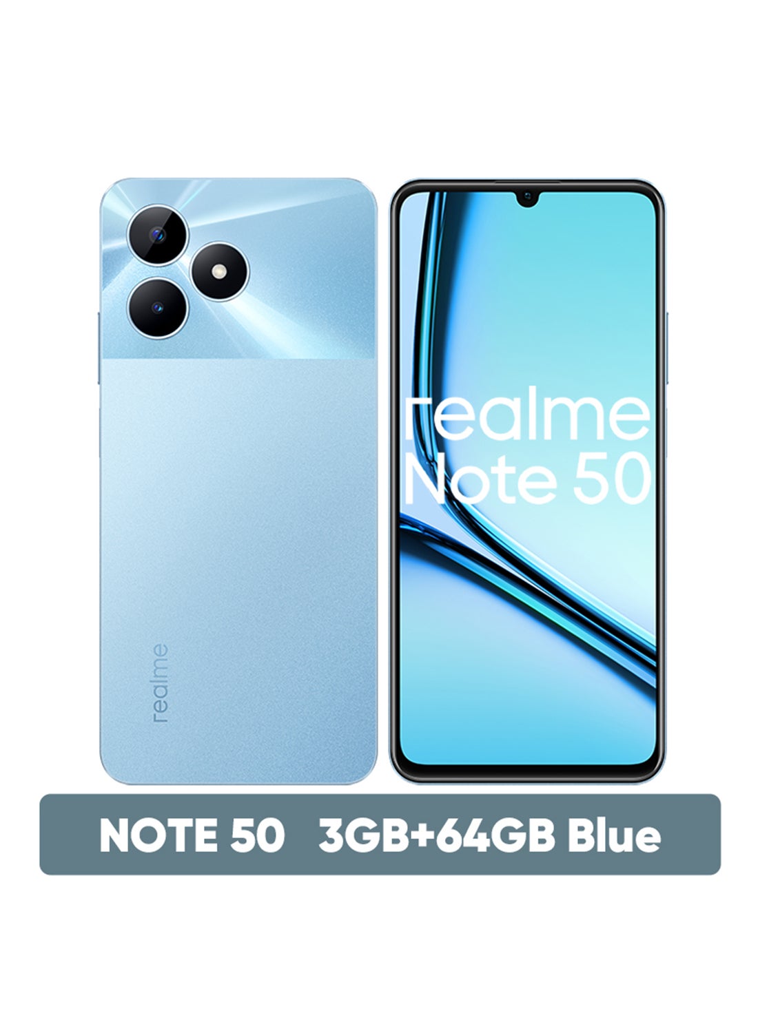 Note 50 Dual SIM Sky Blue 3GB RAM 64GB…