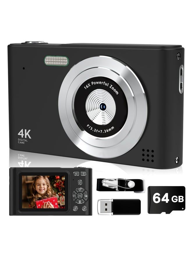 Digital Camera, 44MP Full HD 1080P Point and…