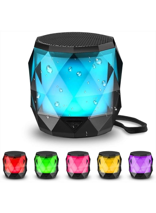 Portable Bluetooth Speaker with Lights, Night Light…