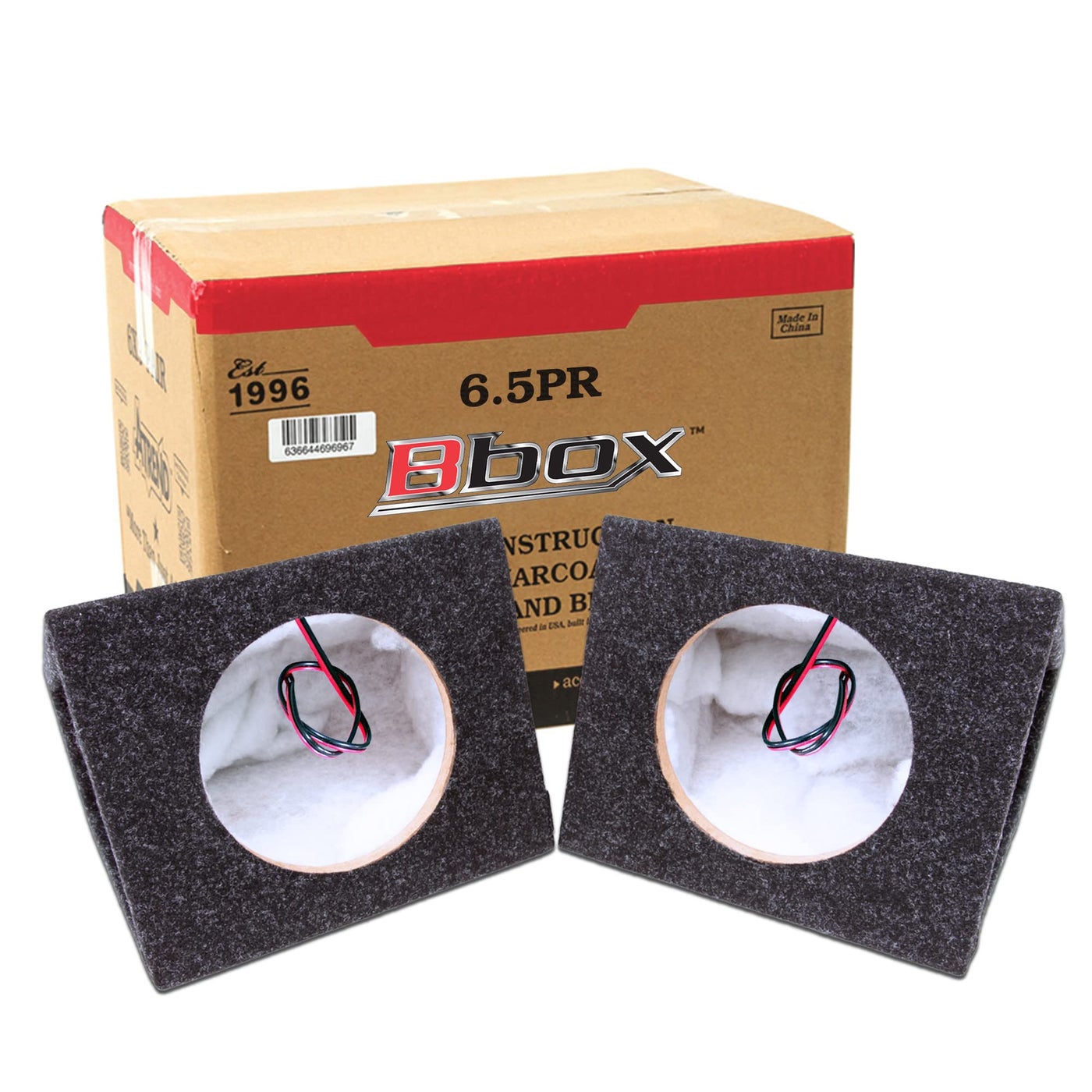 Compare Atrend Bbox Pro Audio Tuned 6.5 Speaker EnclosuresPremium Speakers to Enhance Sound and Bass  Nickel Finish Speaker Terminals for Car or Truck  18 Gauge Audio CablesSpeaker Set of 2 Charcoal at KSA Price