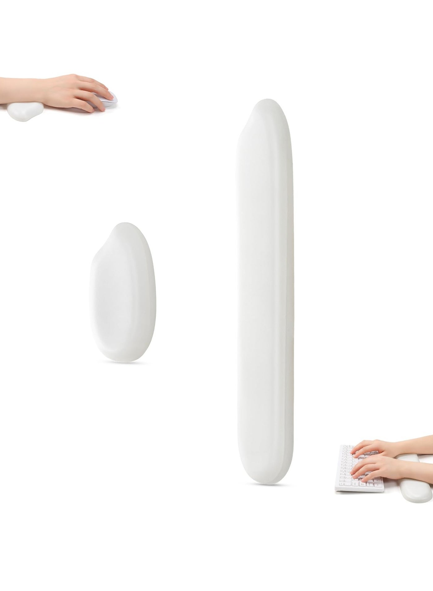 Wrist Rest Set, Silicone Gel Keyboard and Mouse…