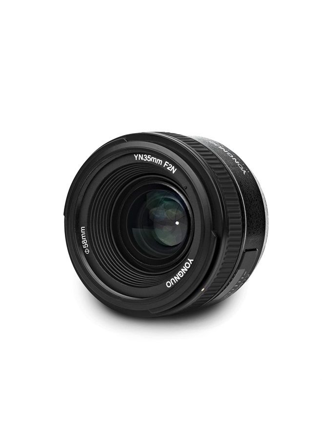 Compare YN35mm F2N Lens 1:2 AFMF WideAngle FixedPrime Auto Focus Lens for Nikon DSLR Cameras at KSA Price