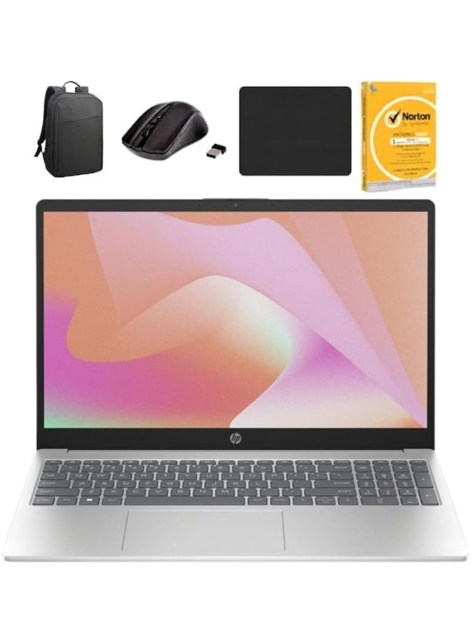 Compare HP 15.6inch Laptop, AMD Ryzen 3 7320U Processor, 8GB LPDDR5 RAM, 512GB SSD, AMD Radeon Graphics, FHD IPS Display, WiFi 6, Bluetooth, Numeric Keypad, Silver, Windows 11 English Natural Silver at KSA Price