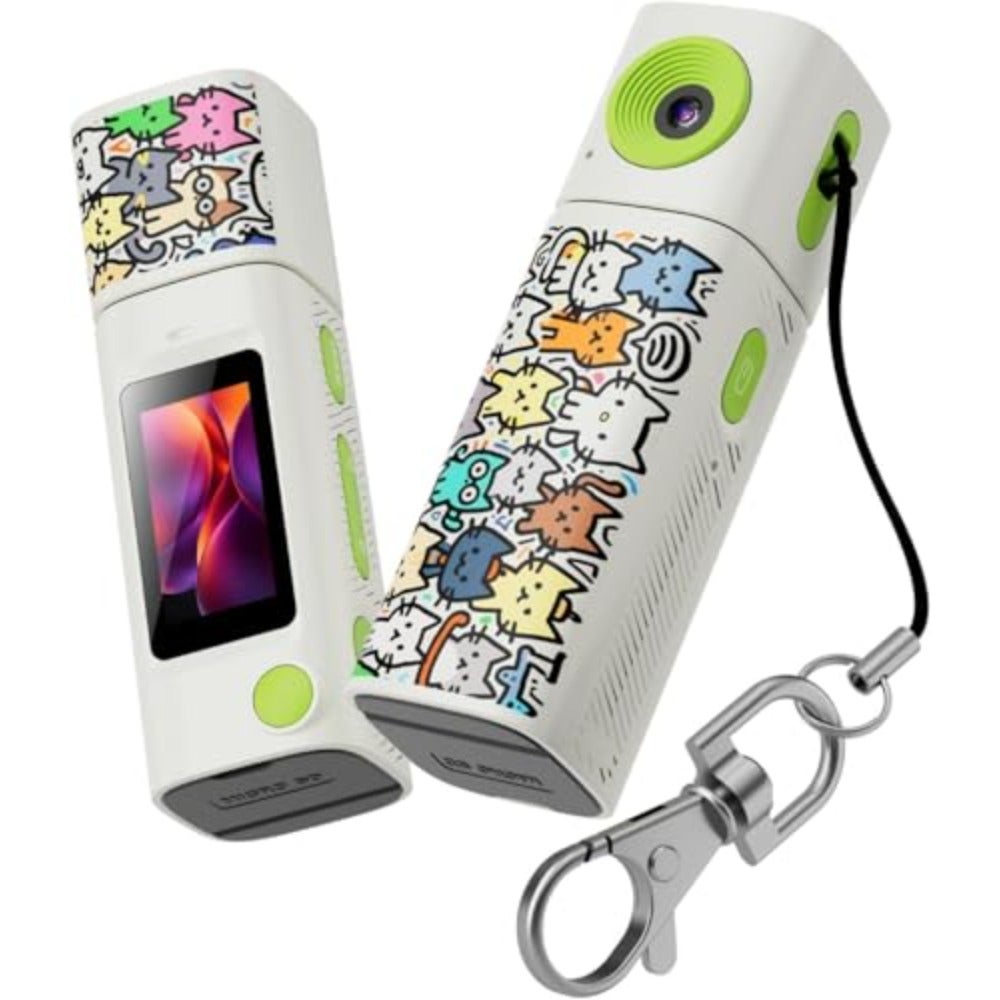 Mini Keychain Digital Camera:2K Digital Mini Camera…