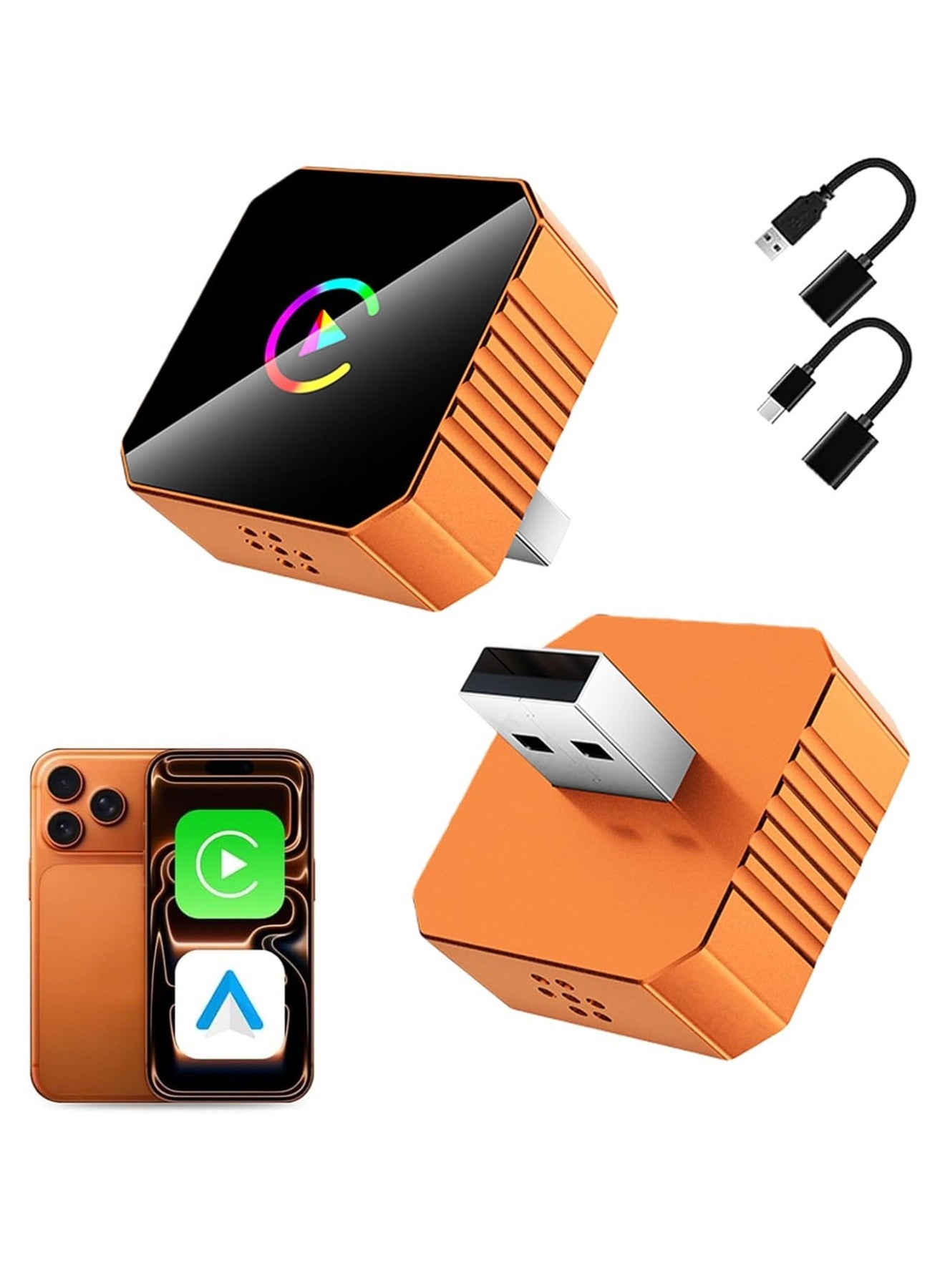 [2 in 1] CarPlay Adapter & Android Auto…