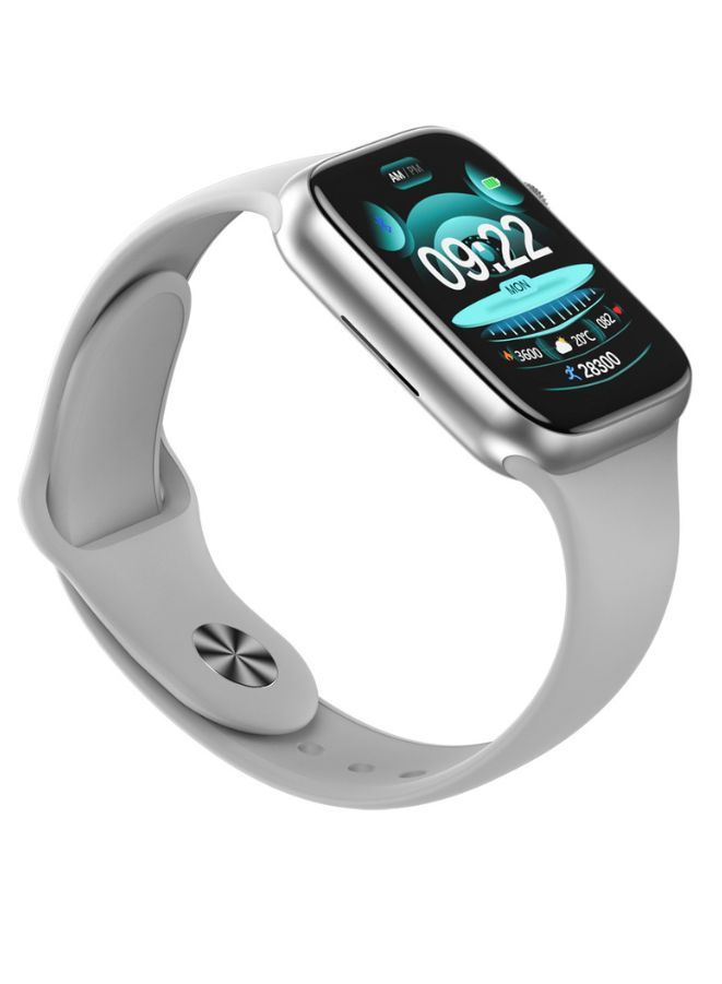Compare Modio MC66 Smart Watch With Full Display, Smart Split Screen & Long Battery Life, Support Calling, Full Screen, Heart Rate, Step Count, Sleep Alert (Silver) at KSA Price