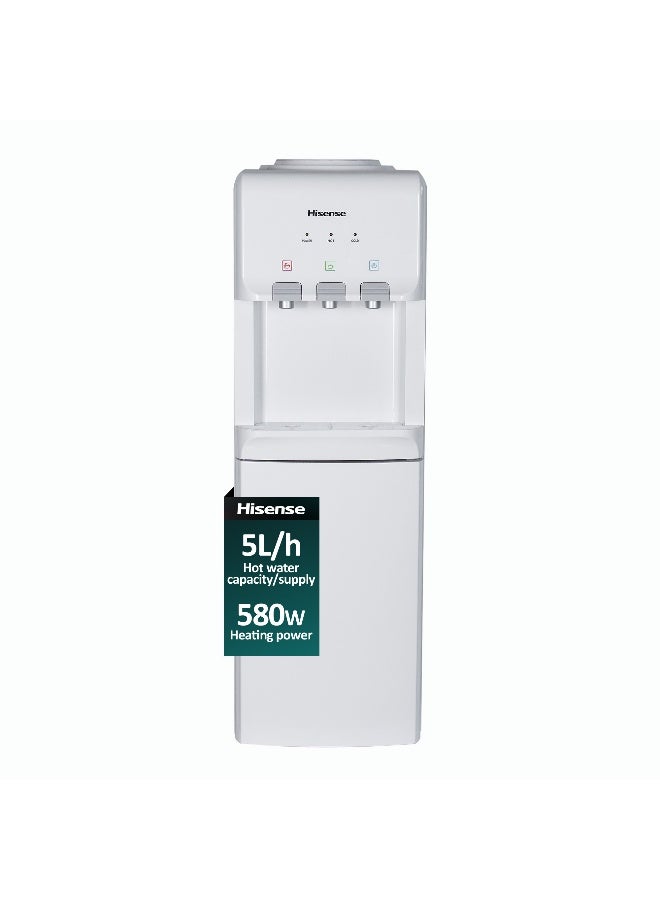 Top Load Water Dispenser, 3 Water Taps- Hot+Cold+Room…