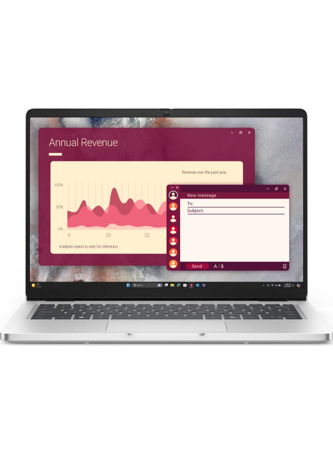 Compare Pro Laptop With 14Inch Full HD Display,Intel Core Ultra 7 255U Processor12Core16GB RAM512GB SSDWindows 11 Pro silver at KSA Price