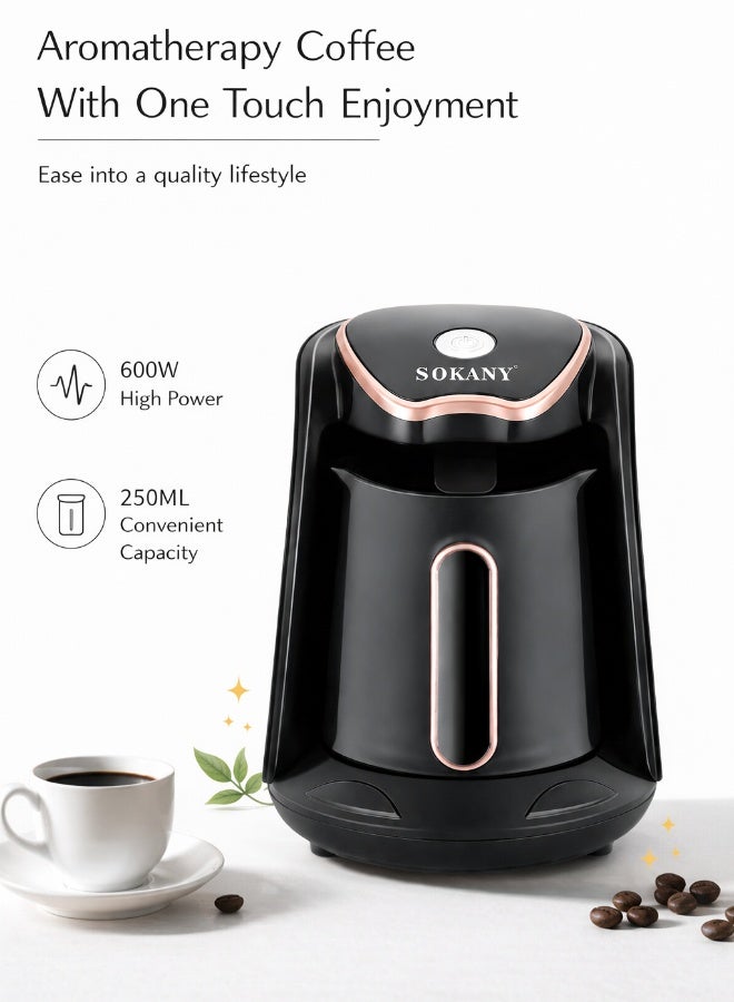 Turkish Coffee Maker, Electric Coffee Makers 600Watts,…