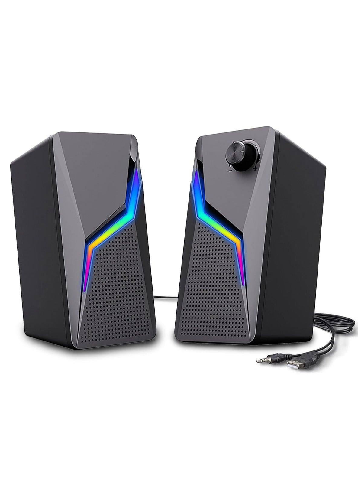 Computer Speakers, PC Gaming Speakers with Enhanced…