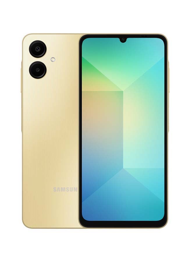 Galaxy A06 Dual SIM 4G Gold 4GB RAM…