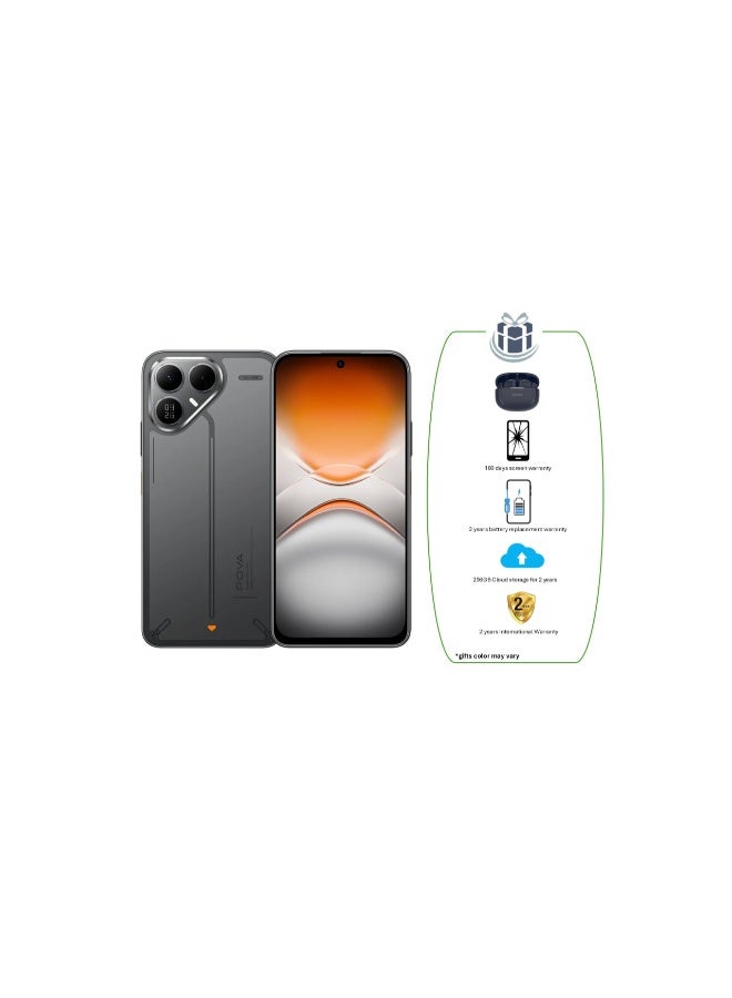 Compare Pova 8 5G 8GB RAM 256GB Graphite Black + Tecno TWS + 180 days screen warranty + 2 years battery replacement warranty + 256GB Cloud storage for 2 years + 2 years International Warranty  Global Version at KSA Price