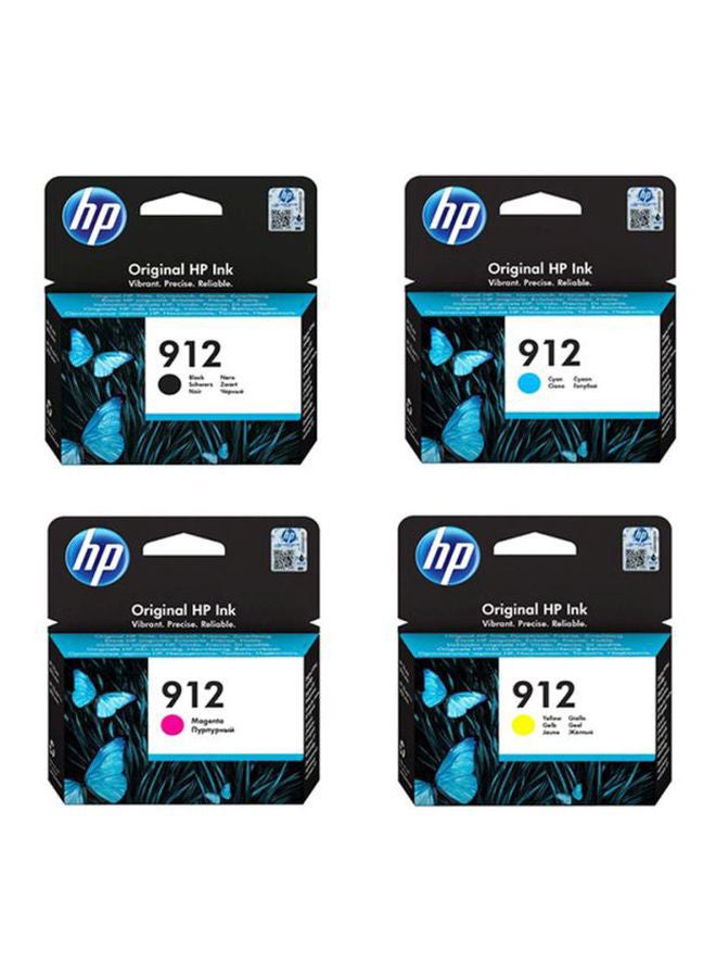 Compare 4Piece Ink Toner Cartridge Multicolour at KSA Price