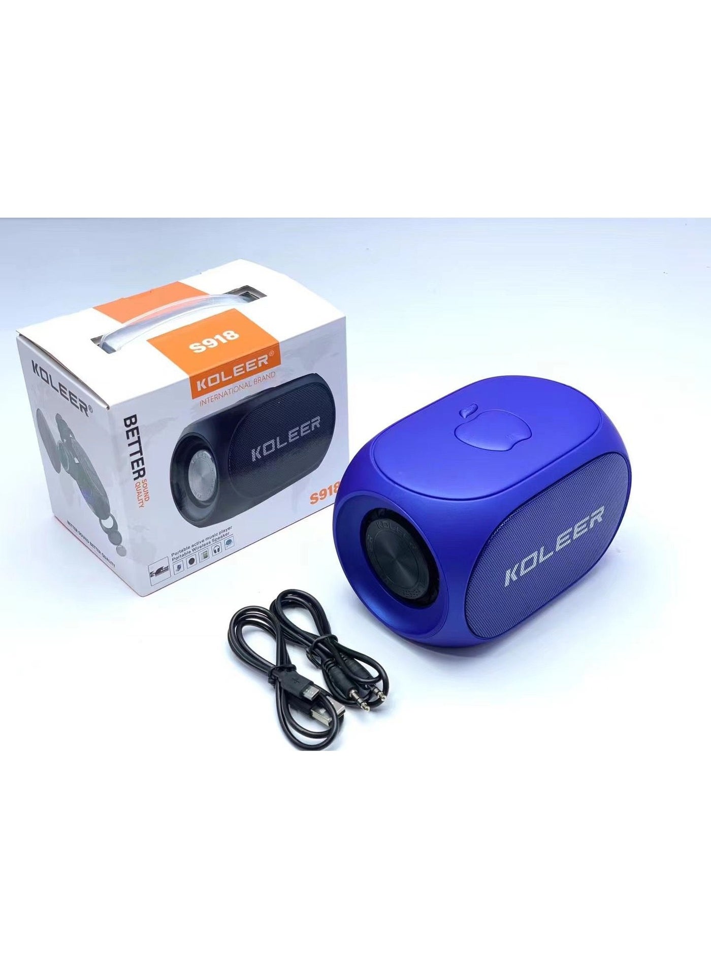Compare S918 Portable Bluetooth Wireless Speaker for Home, Outdoors and Travel at KSA Price
