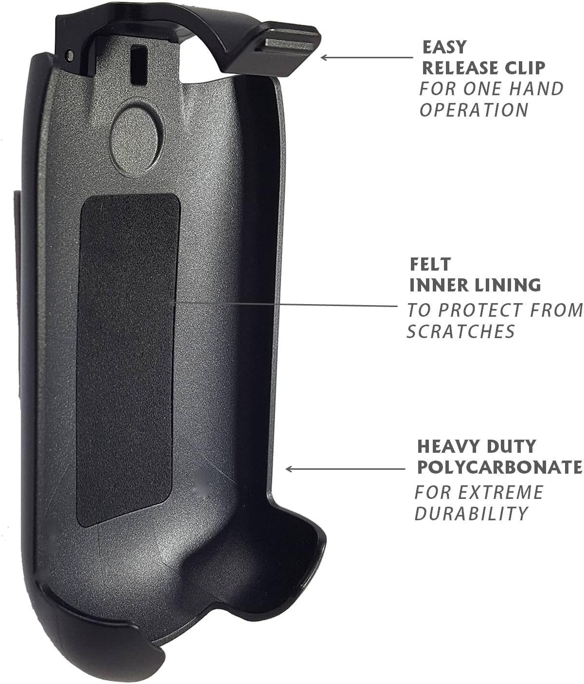 Compare Kyocera DuraXV LTE E4610 Belt Clip Holster Black LEIF at KSA Price