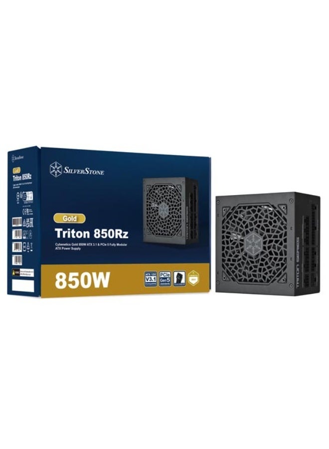 Compare Triton 850R GM 850W ATX 3.1 PCIe 5.0 Fully Modular Power Supply, Cybenetics Gold Efficiency, OVPOCPUVPOTPSCP Protections, Compact Design for Gaming & HighEnd PCs | SSTTR850RGM at KSA Price