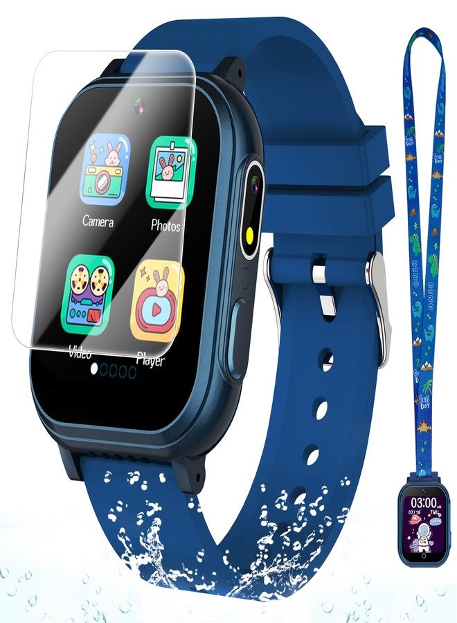 Compare Kids Toys Waterproof Smart Watch for Boys Ages 512 with 32 Games, Dual Camera, Habit Tracking, Music Player, Video, Alarm Clock, HD Touch Screen Smart Watch for Kids, Birthday Gift for at KSA Price