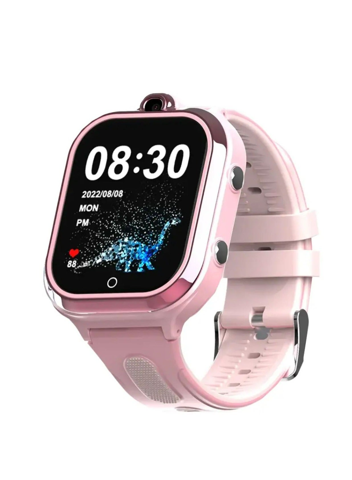 Compare Kids 1.85 Smart Watch with GPS Tracking, 34 Days Working Time, SOS Call, Video Call, & Voice Chat, HD Camera, 1GB RAM, 2Way Phone Call  Pink at KSA Price