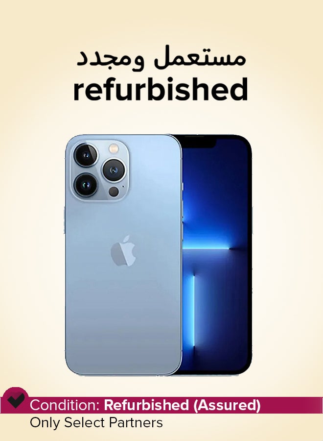 Compare Refurbished  iPhone 13 Pro 128GB Sierra Blue 5G With Facetime  International Version at KSA Price